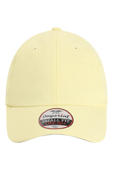 Imperial Hats L210P Mens The Original Small Fit Performance Adjustable Hat Sunbeam Yellow Flat Front