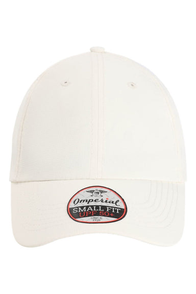 Imperial Hats L210P Mens The Original Small Fit Performance Adjustable Hat Macaroon White Flat Front