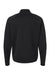 Adidas A598 Mens Club 1/4 Zip Sweatshirt Black Flat Back