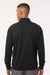 Adidas A598 Mens Club 1/4 Zip Sweatshirt Black Model Back