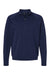 Adidas A598 Mens Club 1/4 Zip Sweatshirt Collegiate Navy Blue Flat Front