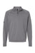 Adidas A598 Mens Club 1/4 Zip Sweatshirt Grey Flat Front