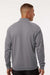 Adidas A598 Mens Club 1/4 Zip Sweatshirt Grey Model Back