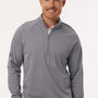 Adidas Mens Club 1/4 Zip Sweatshirt - Grey - New