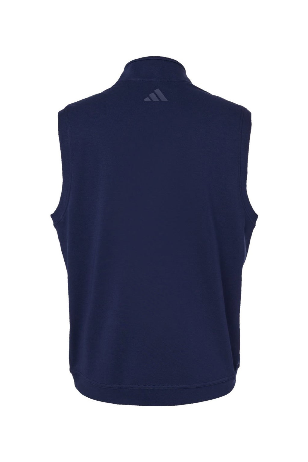 Adidas A599 Mens Club 1/4 Zip Vest Collegiate Navy Blue Flat Back