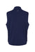Adidas A599 Mens Club 1/4 Zip Vest Collegiate Navy Blue Flat Back