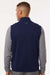 Adidas A599 Mens Club 1/4 Zip Vest Collegiate Navy Blue Model Back
