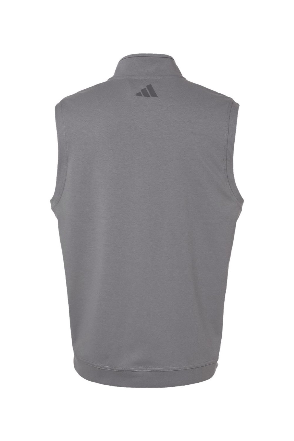 Adidas A599 Mens Club 1/4 Zip Vest Grey Flat Back