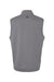 Adidas A599 Mens Club 1/4 Zip Vest Grey Flat Back