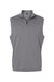 Adidas A599 Mens Club 1/4 Zip Vest Grey Flat Front