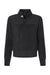 Adidas A601 Womens Fleece 1/4 Zip Sweatshirt Black Flat Front