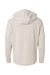 Adidas A607 Mens 1/4 Zip Hooded Anorak Jacket Alumina Flat Back
