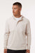 Adidas A607 Mens 1/4 Zip Hooded Anorak Jacket Alumina Model Front