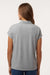 Adidas A690 Womens Short Sleeve Polo Shirt Grey Melange Model Back