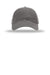 Richardson Hats 111 Mens Garment Washed Snapback Trucker Hat Charcoal Grey Flat Front