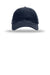 Richardson Hats 111 Mens Garment Washed Snapback Trucker Hat Navy Blue Flat Front