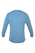 Anetik MVLPRL8 Mens Low Pro Tech Long Sleeve Crewneck T-Shirt Heather Bahama Blue Flat Back