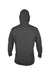 Anetik MVLPRH8 Mens Low Pro Tech Long Sleeve Hooded T-Shirt Hoodie Heather Charcoal Grey Flat Back