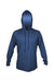 Anetik MVLPRH8 Mens Low Pro Tech Long Sleeve Hooded T-Shirt Hoodie Heather Navy Blue Flat Front