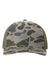 Richardson Hats 112PFP Mens Printed Snapback Trucker Hat Marsh Duck Camo/Loden Flat Front