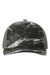 Richardson Hats 112PFP Mens Printed Snapback Trucker Hat Mossy Oak Elements Blacktip/Charcoal Flat Front