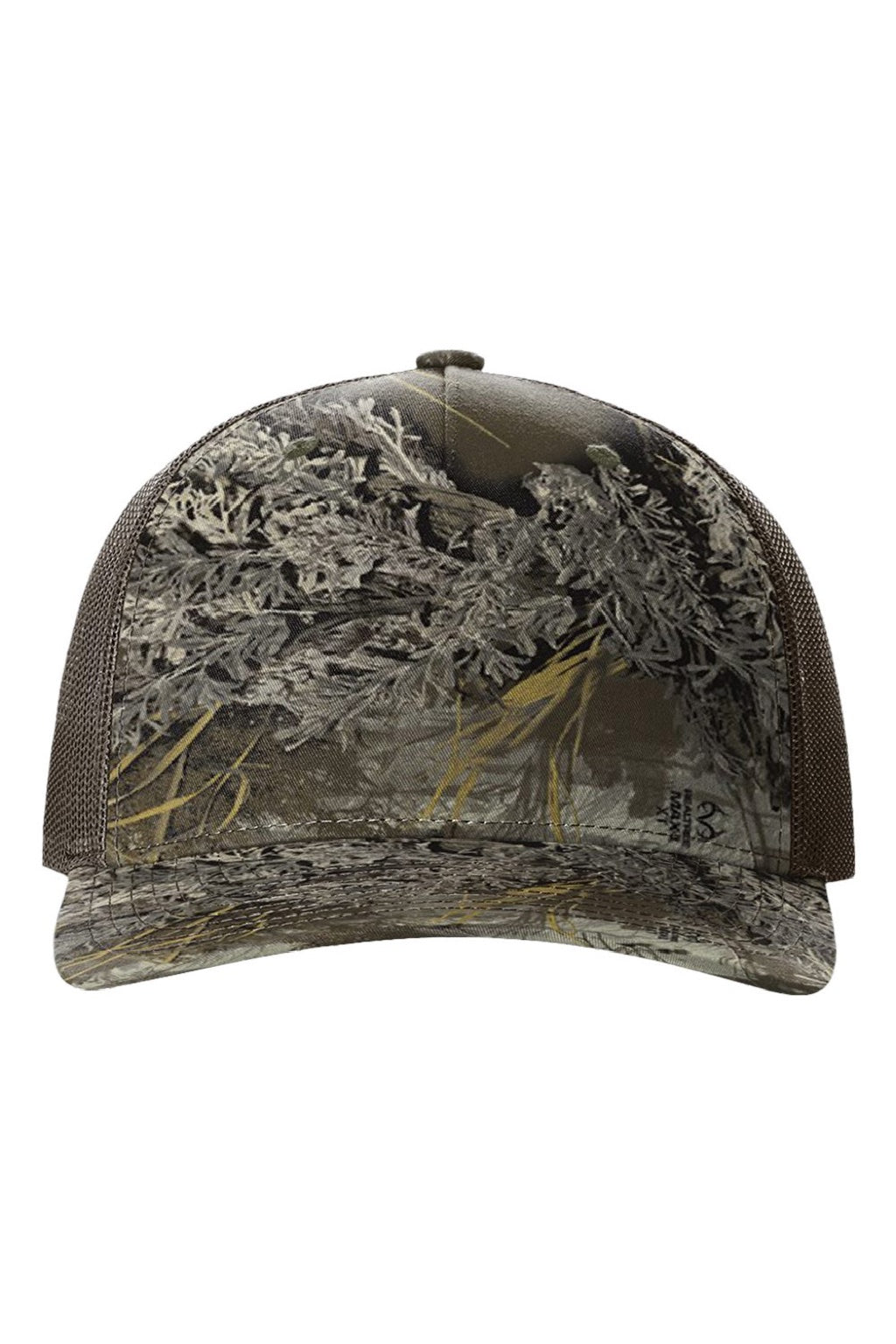 Richardson Hats 112PFP Mens Printed Snapback Trucker Hat Realtree Max-1/Brown Flat Front