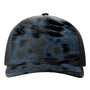 Richardson Hats Mens Printed Snapback Trucker Hat - Kryptek Neptune/Black - New