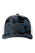 Richardson Hats 112PFP Mens Printed Snapback Trucker Hat Kryptek Neptune/White Flat Front