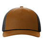 Richardson Hats Mens Adjustable Trucker Rope Hat - Caramel Brown/Black - New