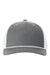 Richardson Hats 112FPR Mens Adjustable Trucker Rope Hat Heather Grey/White Flat Front