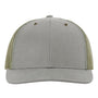 Richardson Hats Mens Fremont Snapback Trucker Hat - Khaki/Loden Green - New