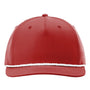 Richardson Hats Mens Moisture Wicking Classic Rope Snapback Hat - Red/White - New