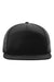 Richardson Hats 169 Mens Cannon Snapback Hat Black Flat Front