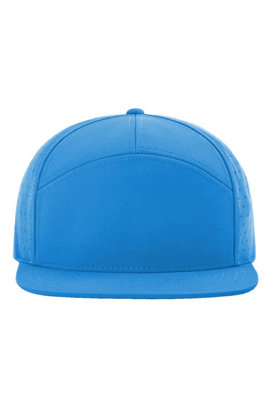 Richardson Hats 169 Mens Cannon Snapback Hat Pool Blue Flat Front