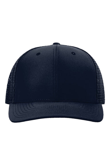 Richardson Hats 835 Mens Tilikum Snapback Hat Navy Blue Flat Front