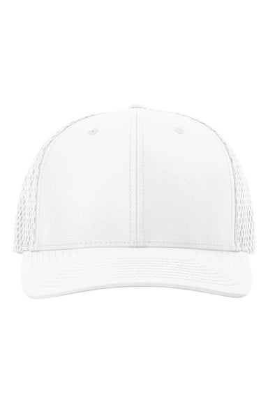 Richardson Hats 835 Mens Tilikum Snapback Hat White Flat Front