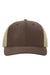Richardson Hats 835 Mens Tilikum Snapback Hat Brown/Khaki Flat Front