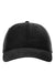 Richardson Hats 326 Mens Peach Twill Adjustable Dad Hat Black Flat Front