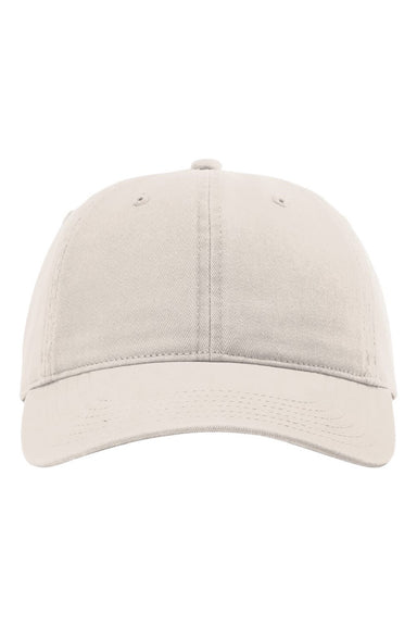 Richardson Hats 326 Mens Peach Twill Adjustable Dad Hat Stone Flat Front