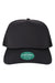 Legacy Hats LTA Mens Laguna Snapback Hat Black Flat Front