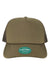Legacy Hats LTA Mens Laguna Snapback Hat Brown Flat Front