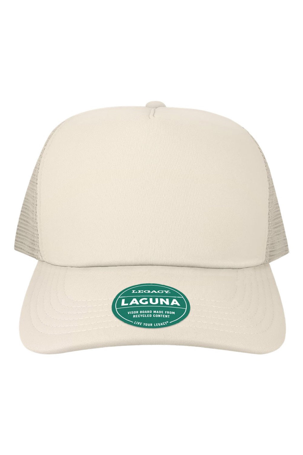 Legacy Hats LTA Mens Laguna Snapback Hat Sand Flat Front