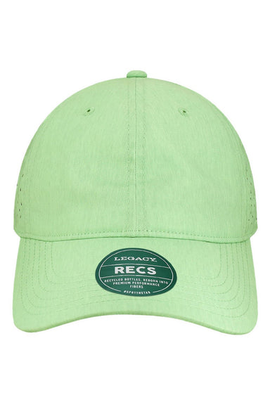 Legacy Hats RECS Mens Reclaim Sport Mesh Adjustable Hat Mint Green Flat Front