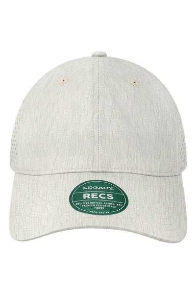 Legacy Hats RECS Mens Reclaim Sport Mesh Adjustable Hat Sand Flat Front