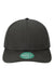 Legacy Hats B9A Mens Back Nine Moisture Wicking Adjustable Hat Black Flat Front