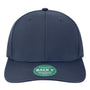 Legacy Hats Mens Back Nine Moisture Wicking Adjustable Hat - Navy Blue - New