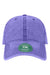 Legacy Hats TTA Mens Terra Twill Adjustable Hat Purple Flat Front