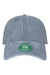 Legacy Hats TTA Mens Terra Twill Adjustable Hat Slate Blue Flat Front