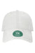 Legacy Hats TTA Mens Terra Twill Adjustable Hat White Flat Front