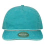 Legacy Hats Mens Skully Snapback Hat - Aqua Blue - New